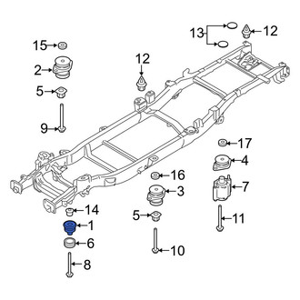 Ford OE - Front Body Mount Cushion
