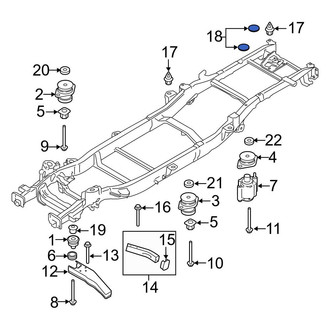 Ford OE - Front Body Mount Cushion
