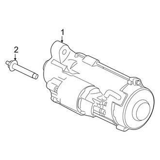 Ford OE - Electrical - Starter (King Ranch / Lariat / Limited / Platinum / Police Responder / SSV / XL / XLT 3.5L)
