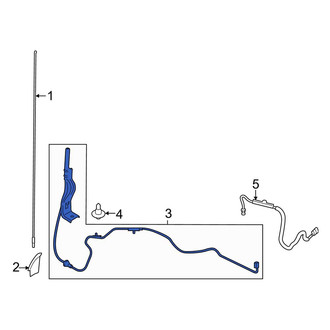 Ford OE - Radio Antenna Base