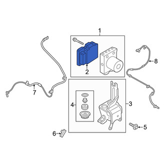 Ford OE - ABS Control Module