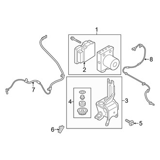 Ford OE - Electrical - ABS Components