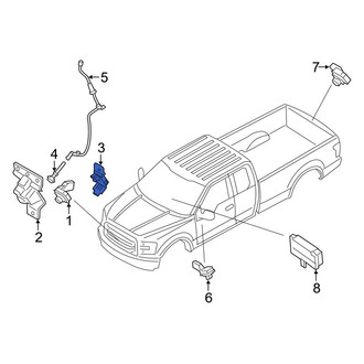 Ford OE - Front Park Assist Camera Bracket