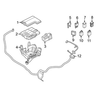 Ford OE - Electrical - Fuse & Relay (Engine Compartment), (King Ranch / Lariat / Limited / Platinum / Police Responder / SSV / XL / XLT)