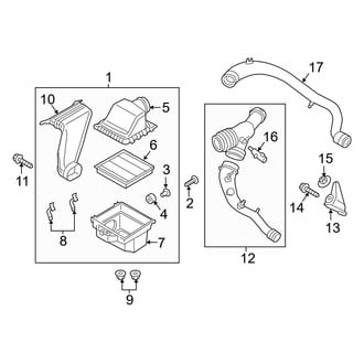 Ford OE - Engine - Air Intake (2.7L)