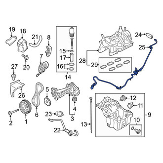 Ford OE - Engine Heater Cord