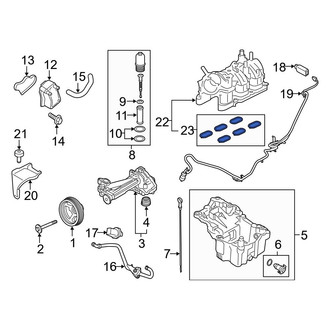 Ford OE - Upper Engine Intake Manifold Gasket