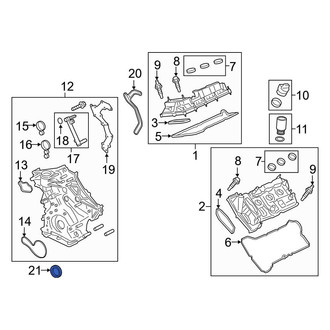 Ford OE - Rear Engine Crankshaft Seal