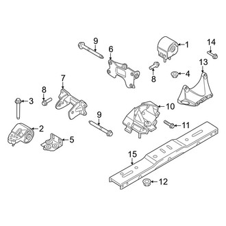 Ford OE - Engine & Transmission Mounting (3.0L)