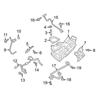 Ford OE - Engine - Turbocharger & Components (3.0L)