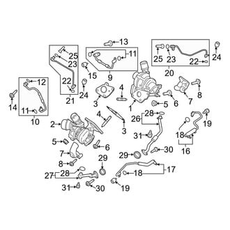 Ford OE - Engine - Turbocharger & Components (2.7L)