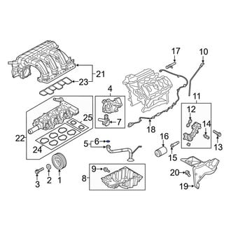 Ford OE - Engine Oil Pump Pickup Tube Gasket