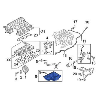Ford OE - Engine Oil Pan