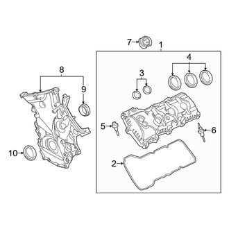 Ford OE - Engine - Valve & Timing Covers (3.5L Flex)