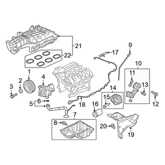 Ford OE - Engine Oil Pump Pickup Tube Gasket