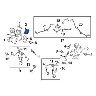 Ford OE - Right Turbocharger Gasket