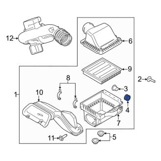 Ford F-350 OEM Air Intake Parts | Filters, Manifolds — CARiD.com