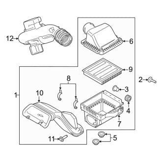 2016 Ford F-150 OEM Air Intake Parts - Filters | CARiD