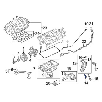 Ford OE - Engine Oil Filter Adapter Bolt