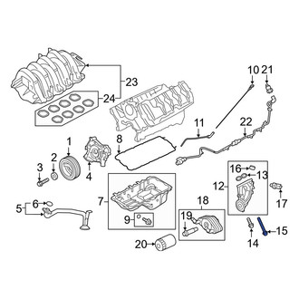 Ford OE - Engine Oil Filter Adapter Bolt
