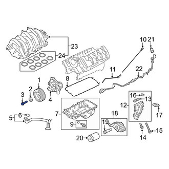 Ford OE - Engine Crankshaft Pulley Bolt