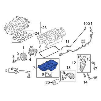 Ford OE - Engine Oil Pan