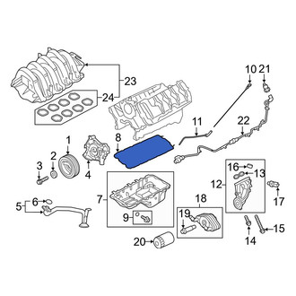 Ford OE - Engine Oil Pan Gasket