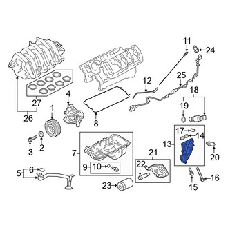 Ford OE - Engine Oil Filter Adapter