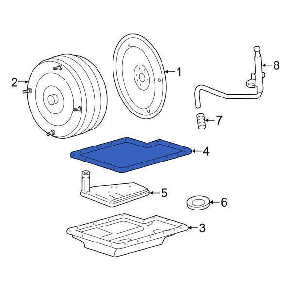 Transmission Oil Pan Gasket