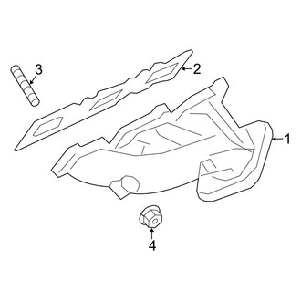Ford OE - Exhaust System - Exhaust Manifold (3.5L Flex)