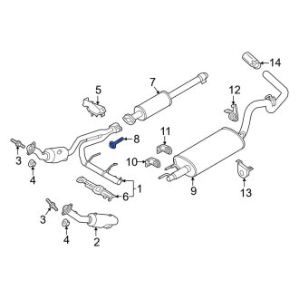 Ford Transit OEM Exhaust Parts | Systems, Tips, Pipes — CARiD.com