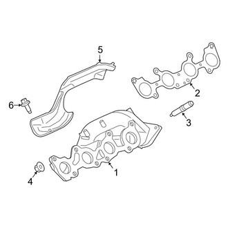 Ford OE - Exhaust System - Exhaust Manifold (5.0L)