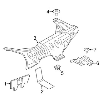 Ford OE - Exhaust System - Heat Shields (5.0L)