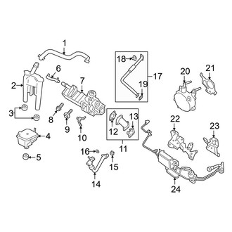 Ford OE - Emission System - Emission Components (Engine Compartment), (3.0L)