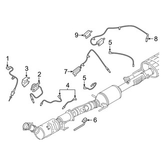 Ford OE - Emission System - Emission Components (Sensors), (3.0L)