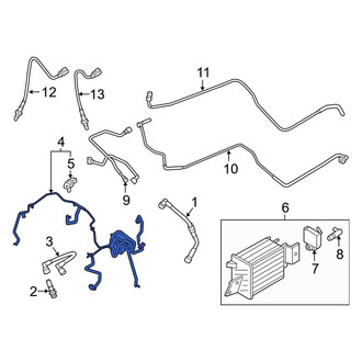 Ford OE - Front Forward Vacuum Hose