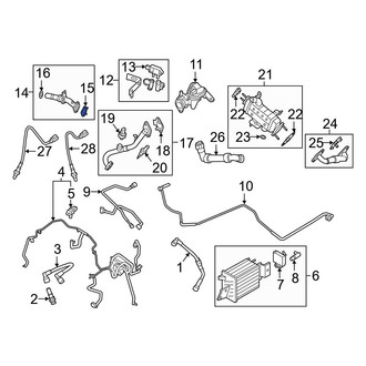 Ford OE - Exhaust Gas Recirculation (EGR) Tube Gasket