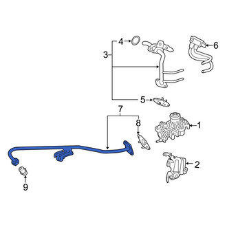 Ford OE - Exhaust Gas Recirculation (EGR) Tube