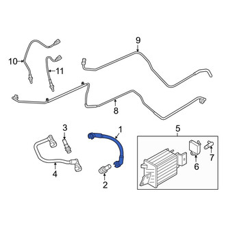 Ford OE - PCV Valve Hose