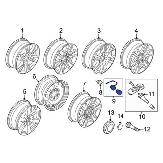 Ford OE - Wheel Lock Set