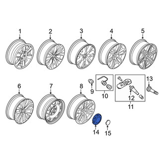 Ford OE - Wheel Cap