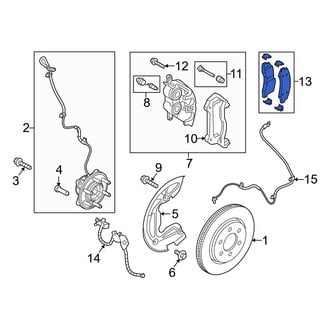 Ford OE - Front Disc Brake Pad Set