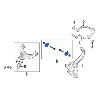 Ford OE - Front Alignment Camber Adjusting Eccentric
