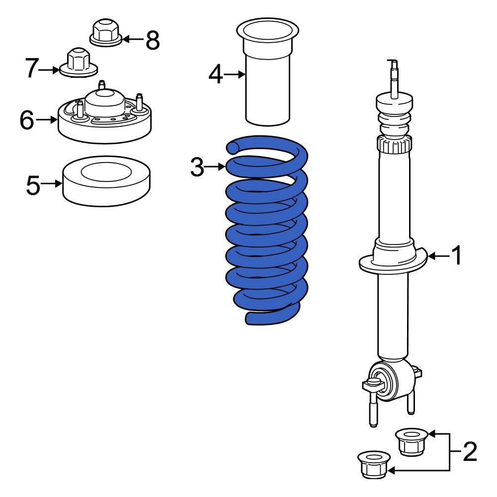 ford-oe-fl3z5310b-front-coil-spring