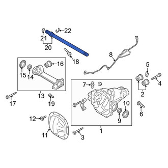 Ford OE - Rear Right Drive Axle Shaft