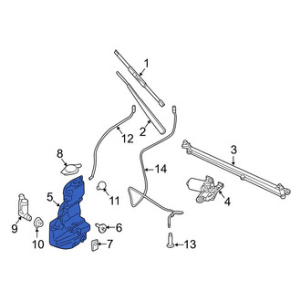 Ford OE - Washer Fluid Reservoir
