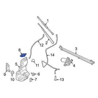 Ford OE - Front Washer Fluid Reservoir Cap