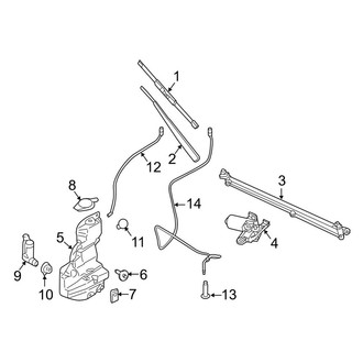Ford OE - Windshield - Wiper & Washer Components