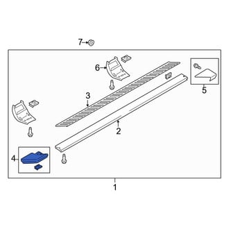 Ford OE - Front Right Running Board End Cap