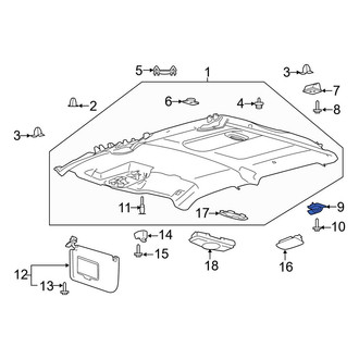 Ford OE - Coat Hook